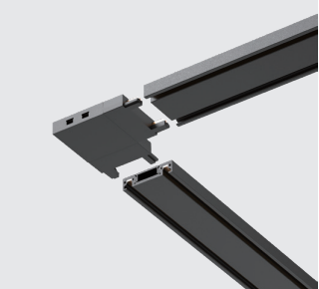 Zia Ultra-Thin L-Shape Connector(Surface-Mounted)